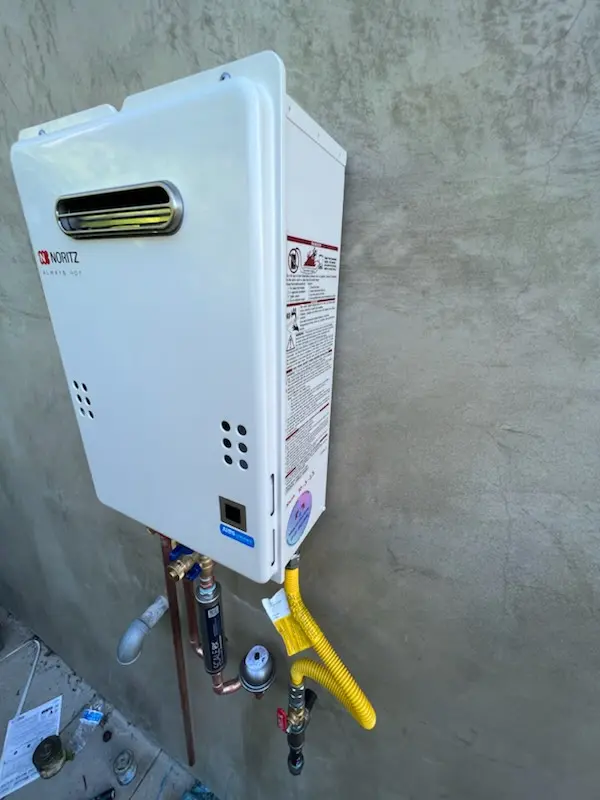 Tankless water heater installation for Cocoplum homes